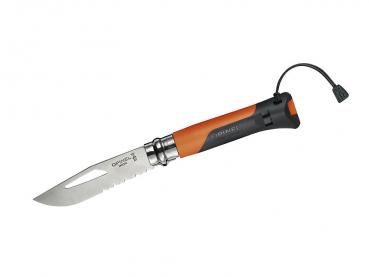 Opinel-Messer OUTDOOR, Gr 8, orange-grau