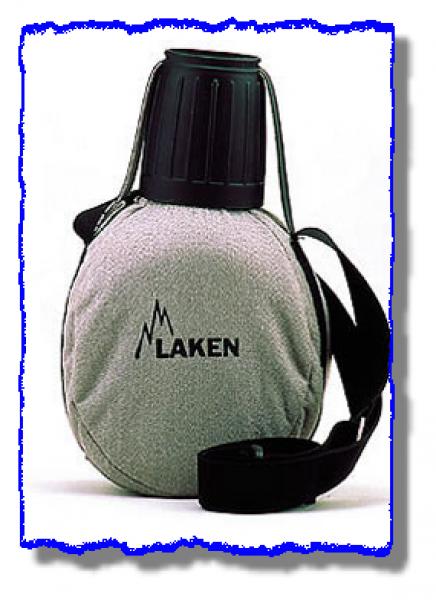 Feldflasche Alpina von LAKEN, Aluminium, 1 Liter