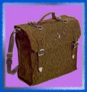 Packtasche mit Gurt, NVA, stricheltarn