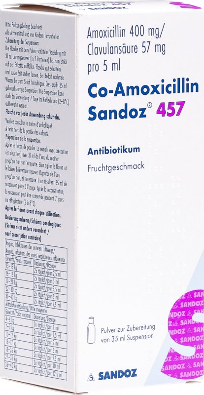 Amoxicillin für kinder