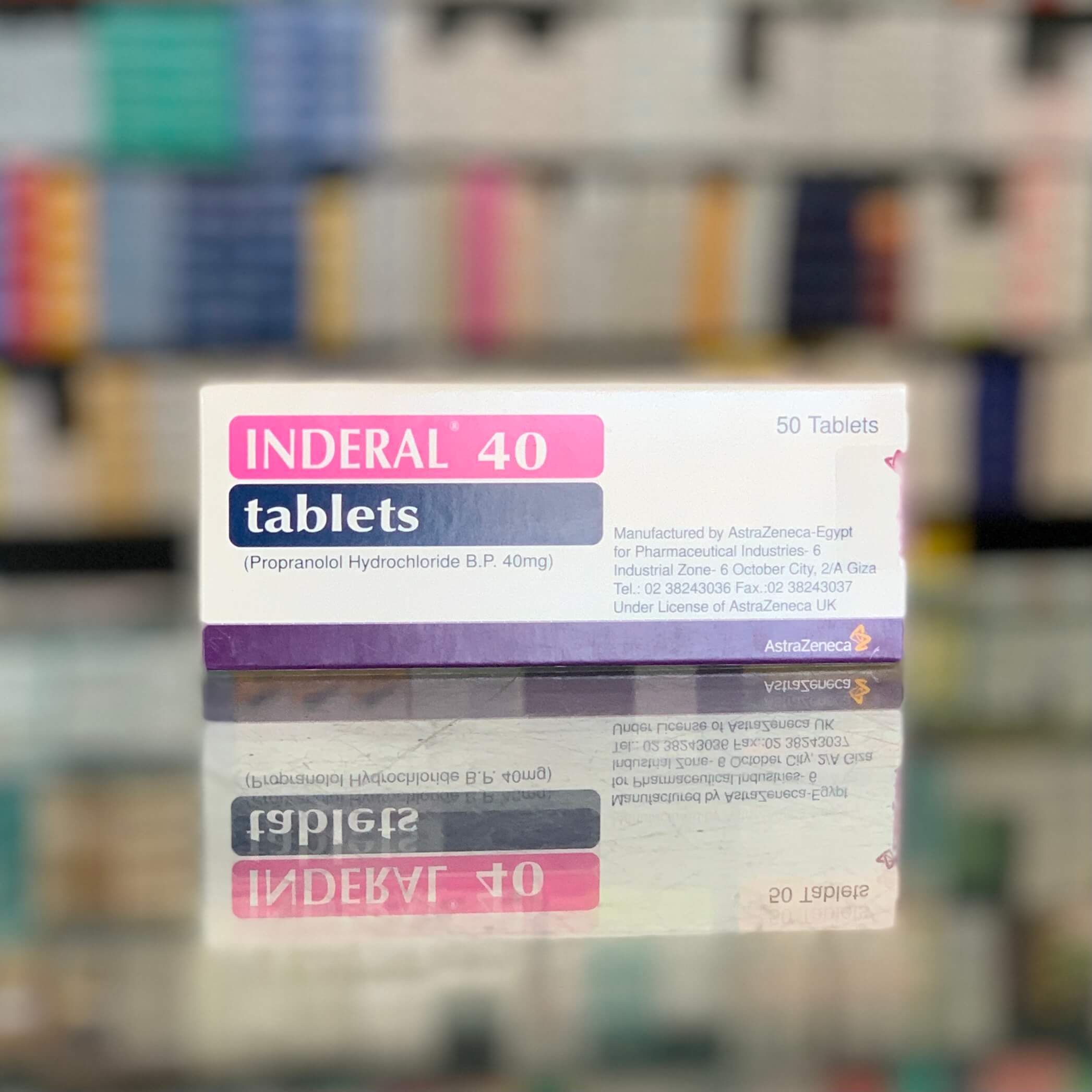 Inderal 40 mg astrazeneca
