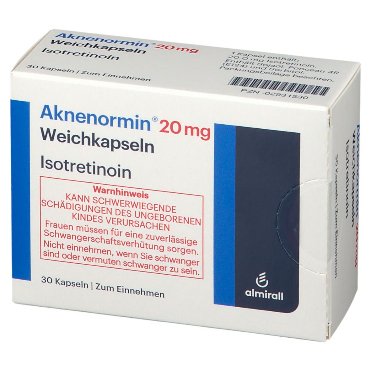 Aknenormin rezeptfrei