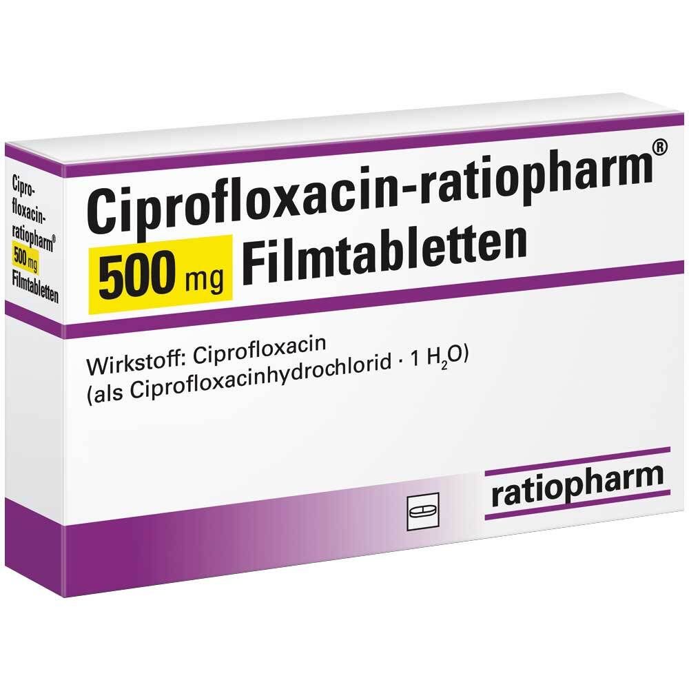 Ciprofloxacin ratiopharm 500mg