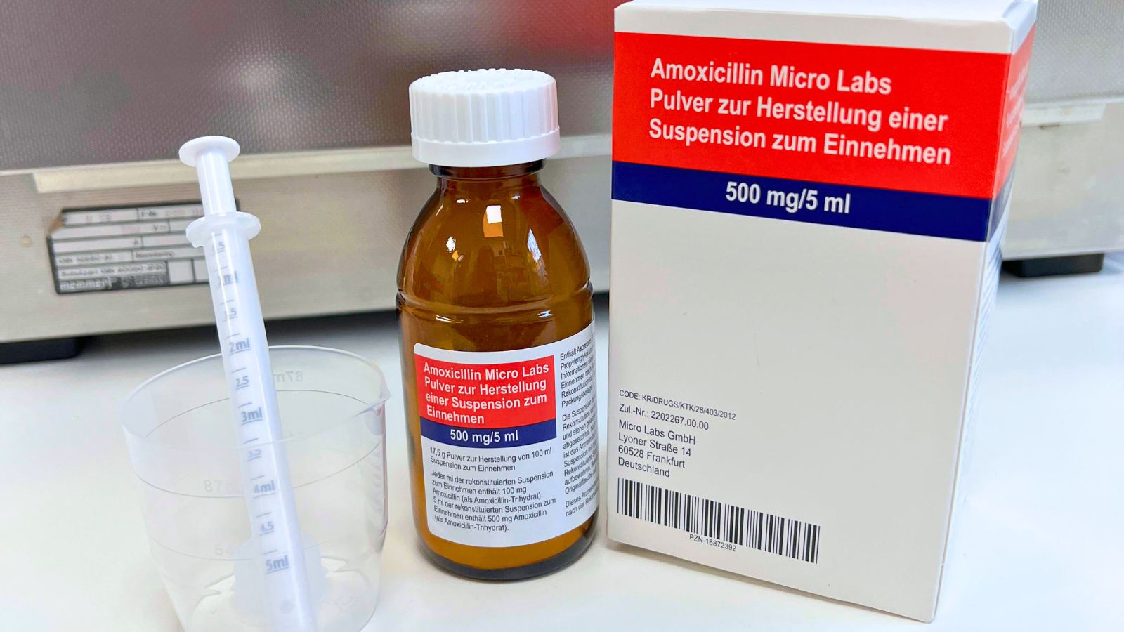 Amoxicillin wo enthalten