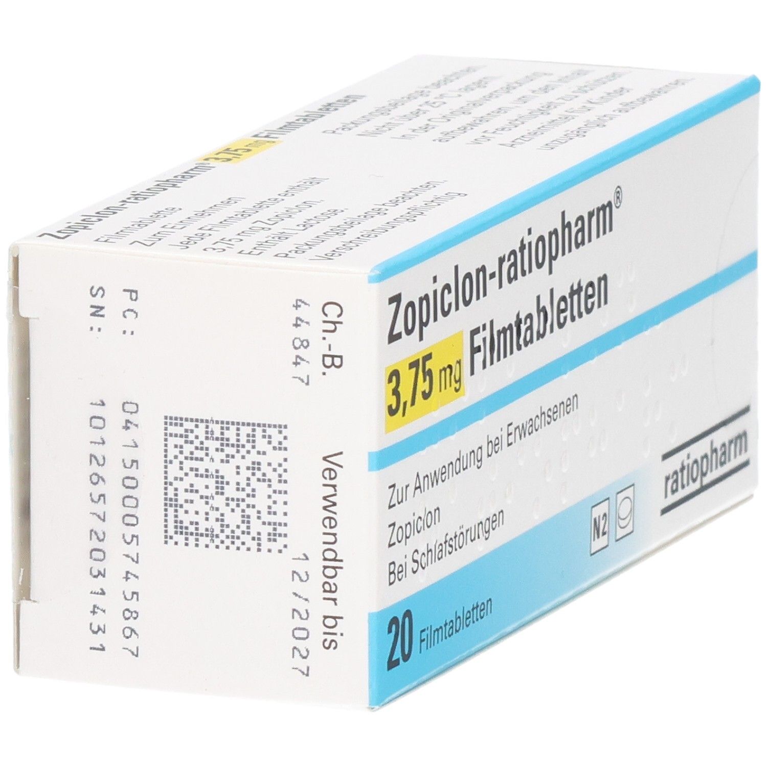 Zopiclon 3 75 preis