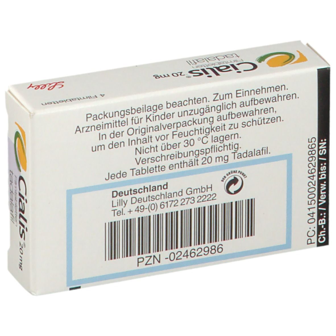 Tadalafil 20mg kosten