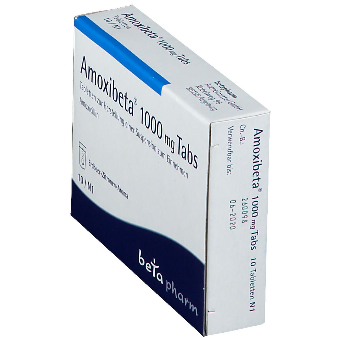 Amoxibeta 1000mg tabs preis