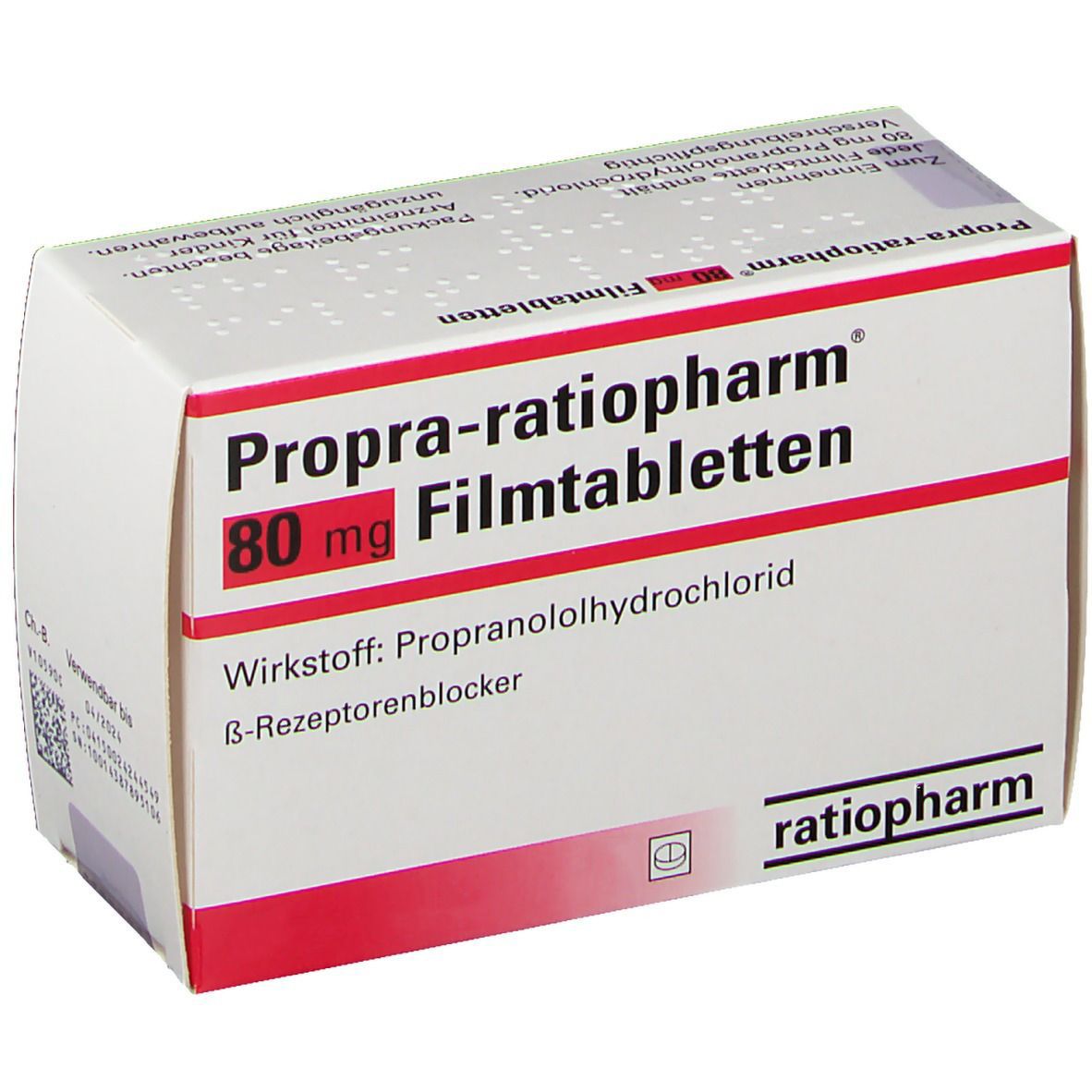 Propranolol 40 mg ratiopharm