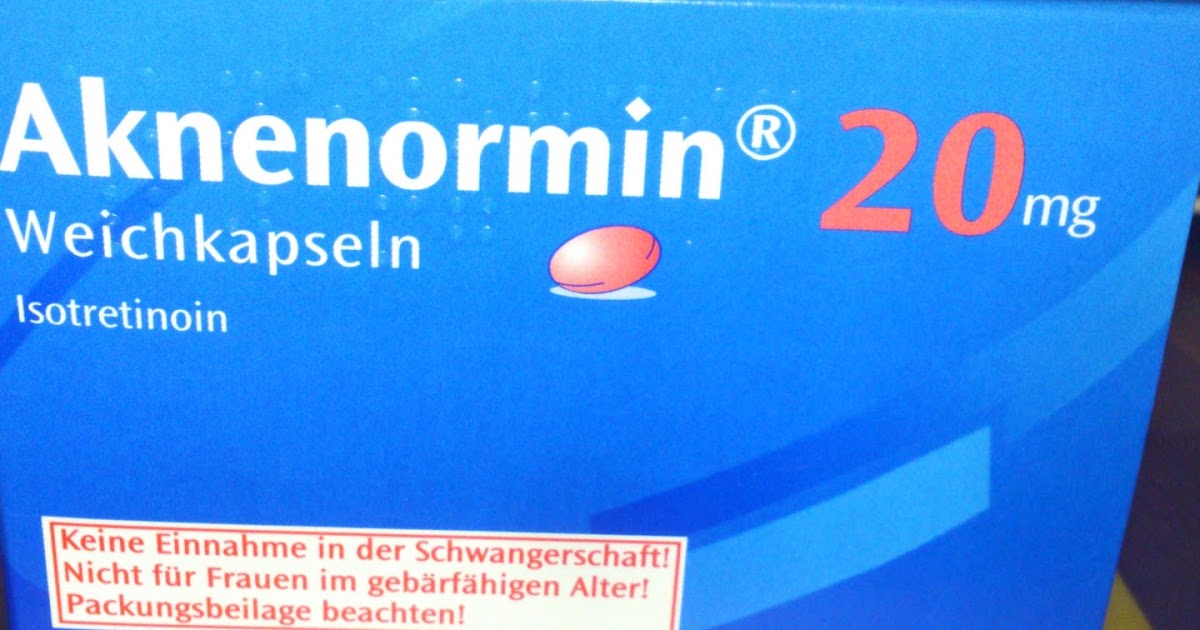 Aknenormin kaufen rezeptfrei