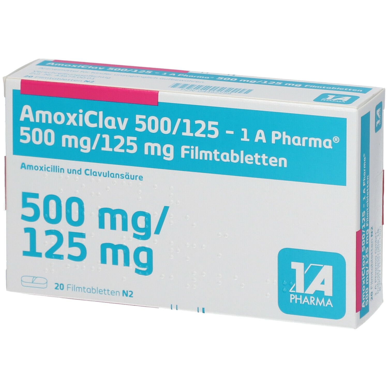 Amoxicillin clavulansäure 500 125 preis