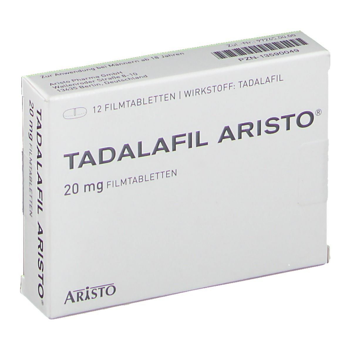 Tadalafil 20mg fta