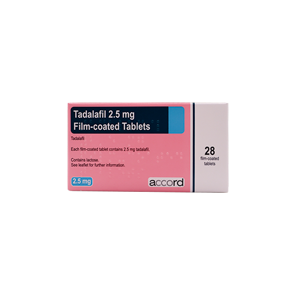 Tadalafil 2.5 mg