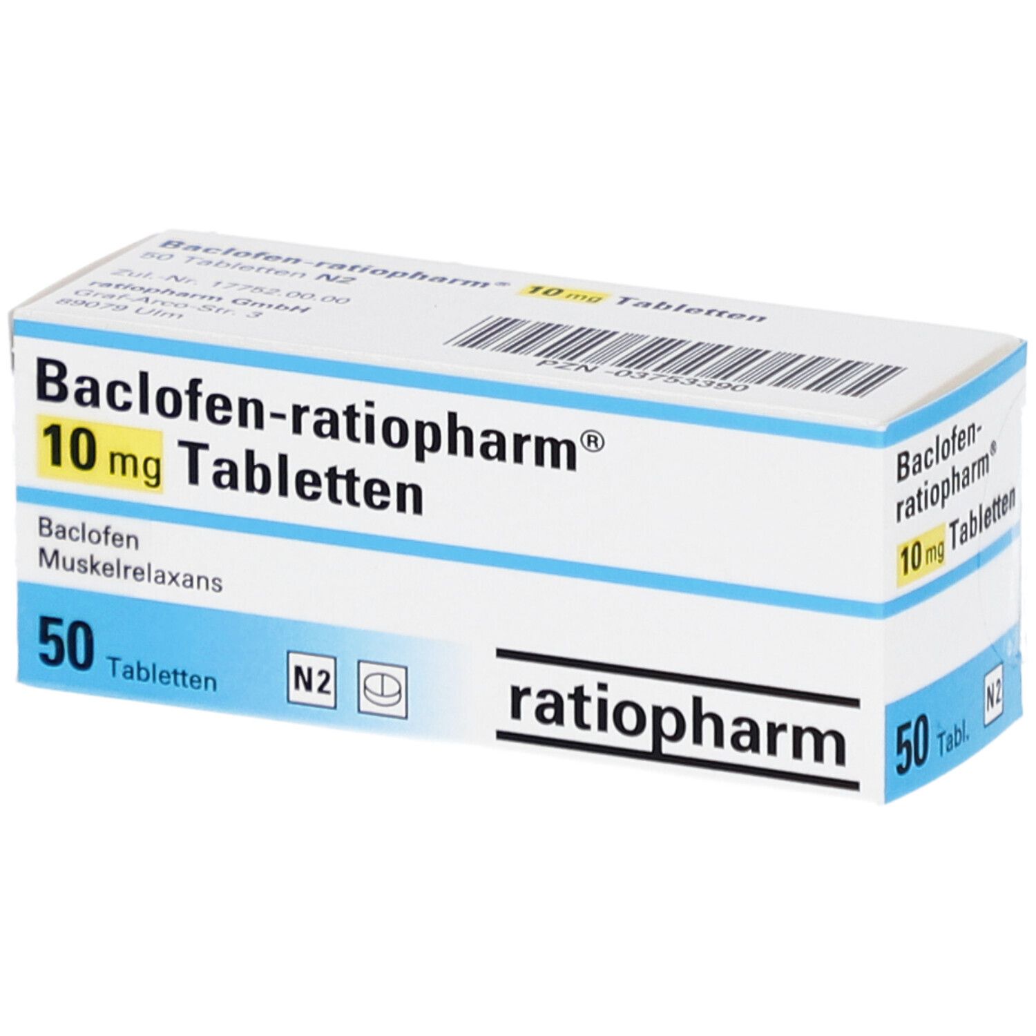 Baclofen 10 mg preis